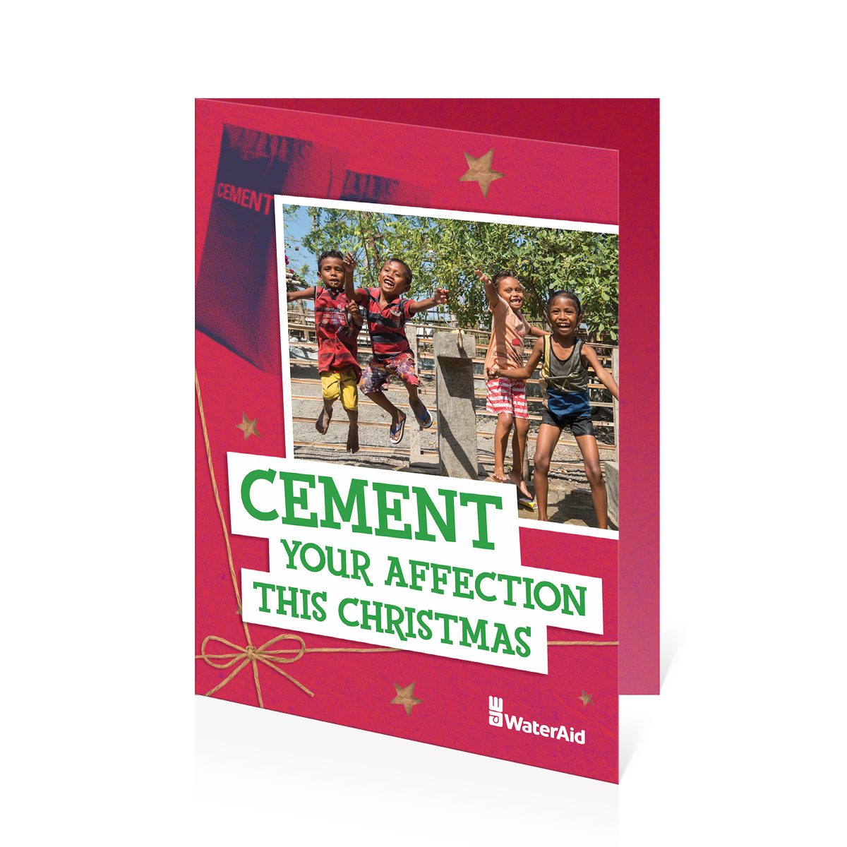 You can help buy two bags of cement (Christmas)