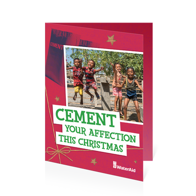 You can help buy two bags of cement (Christmas)