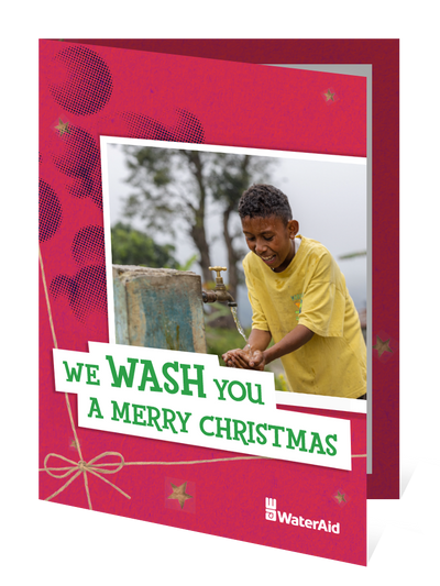 You can help build a simple handwashing station (Christmas)