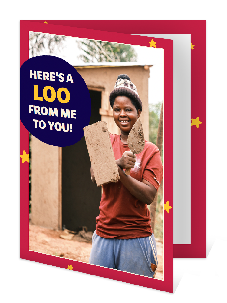 You can help buy a toilet for a family (Christmas)