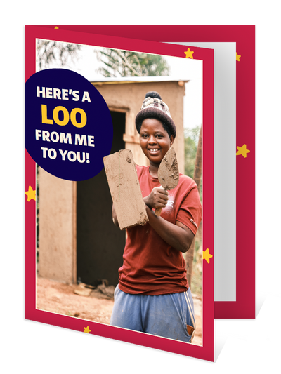 You can help buy a toilet for a family (Christmas)