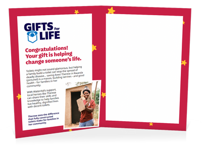 You can help buy a toilet for a family (Christmas)