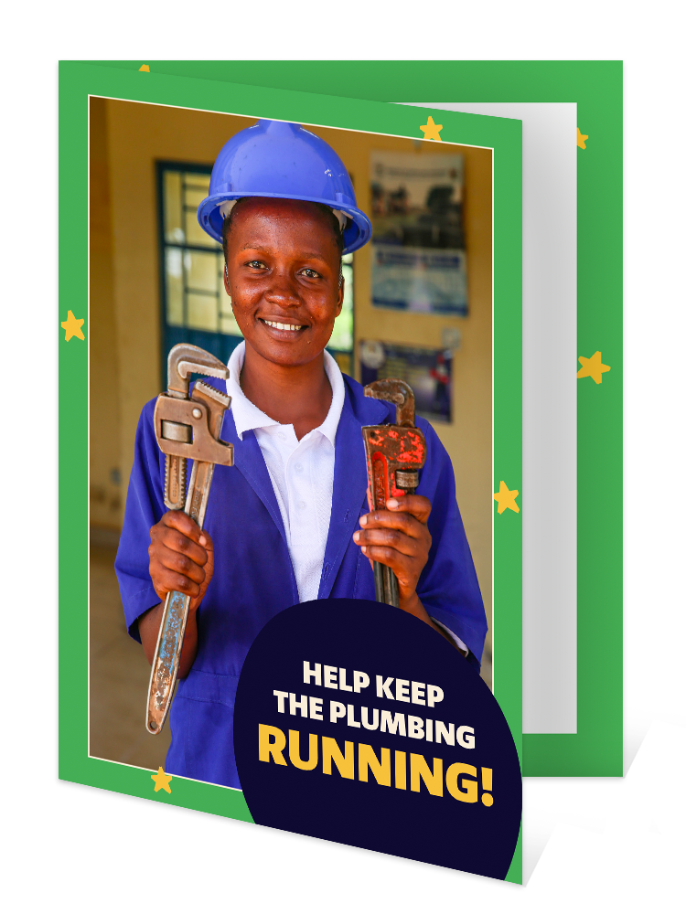 You can help buy a water system tool kit (Christmas)