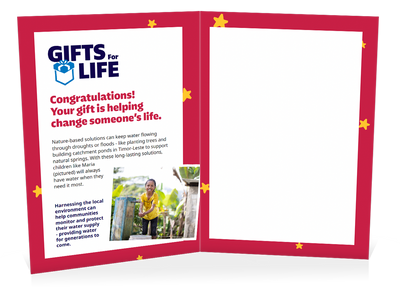 You can help deliver nature-based water solutions (Christmas)