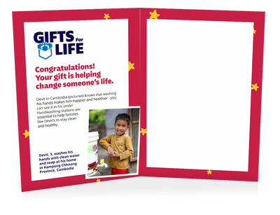 You can help build a simple handwashing station (Christmas)