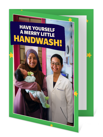 You can help train a health worker on good hygiene practices (Christmas)