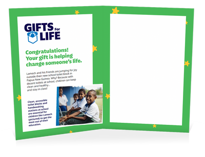 You can help bring safe toilets at school (Christmas)