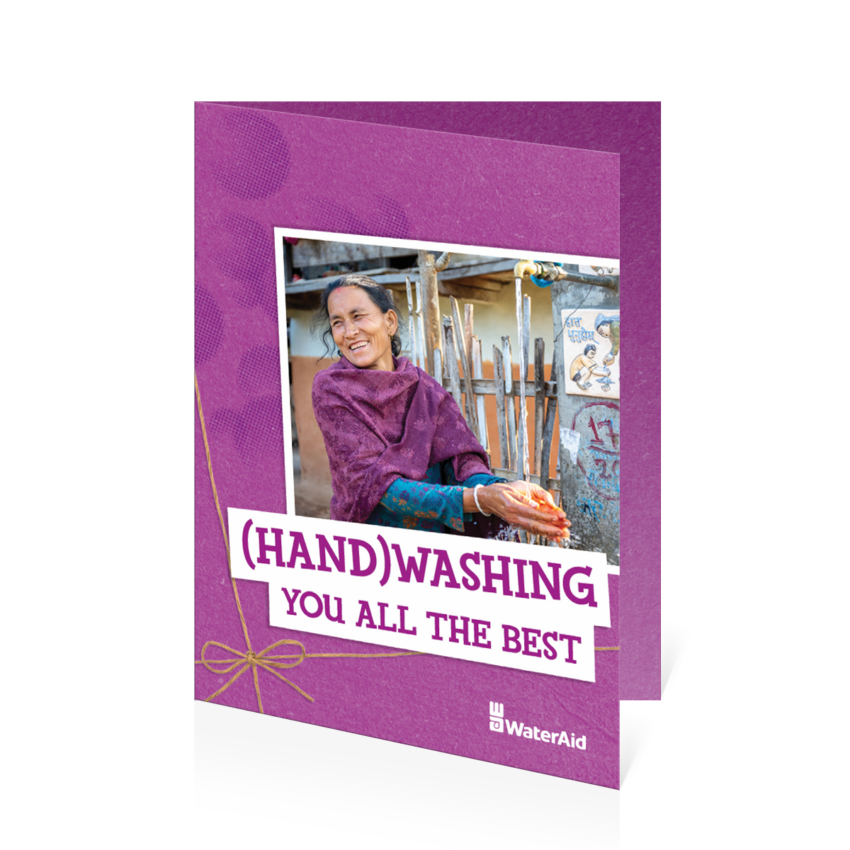 You can help build a simple handwashing station