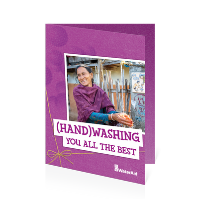 You can help build a simple handwashing station