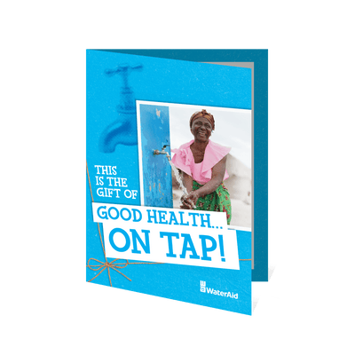You can help buy a water tap