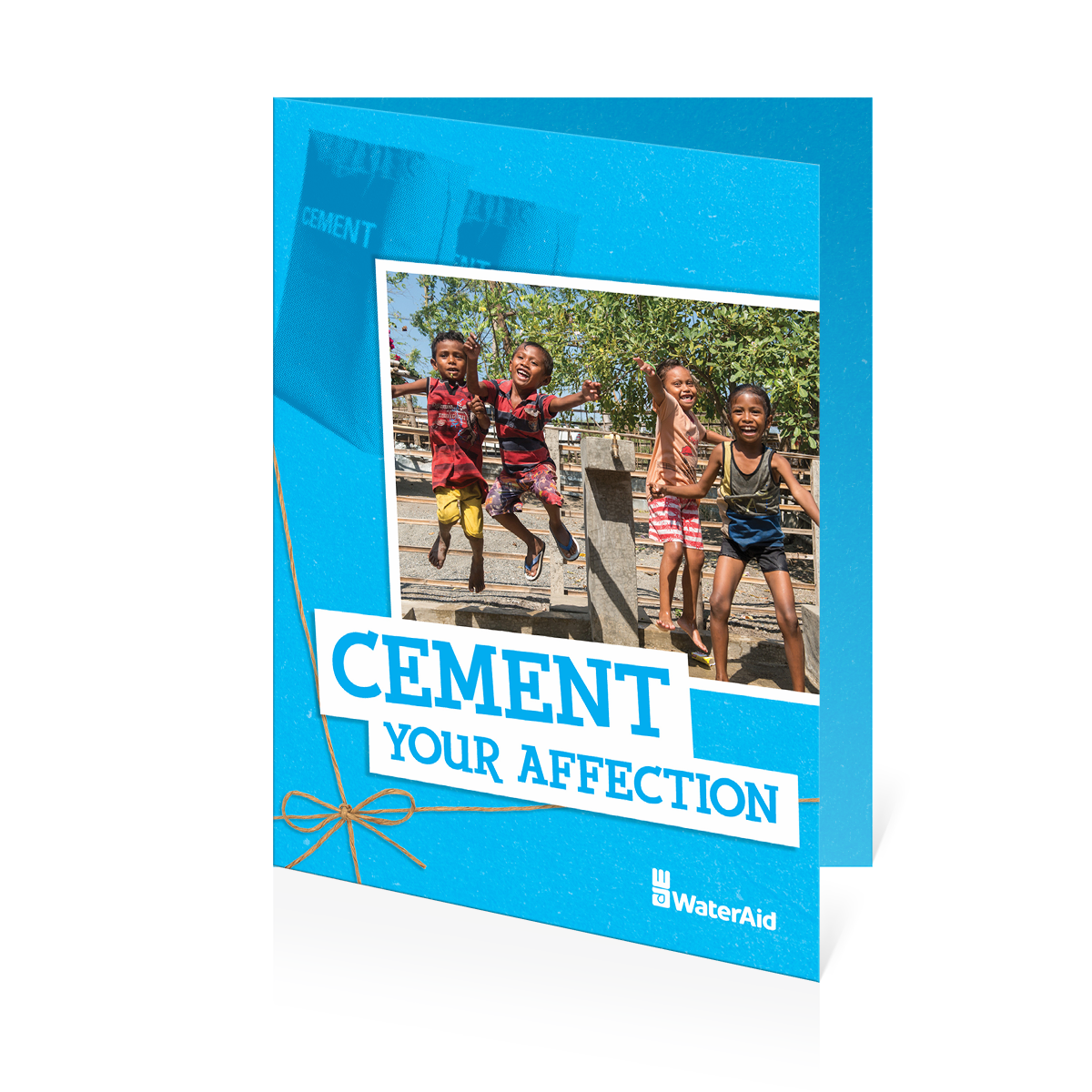 You can help buy two bags of cement