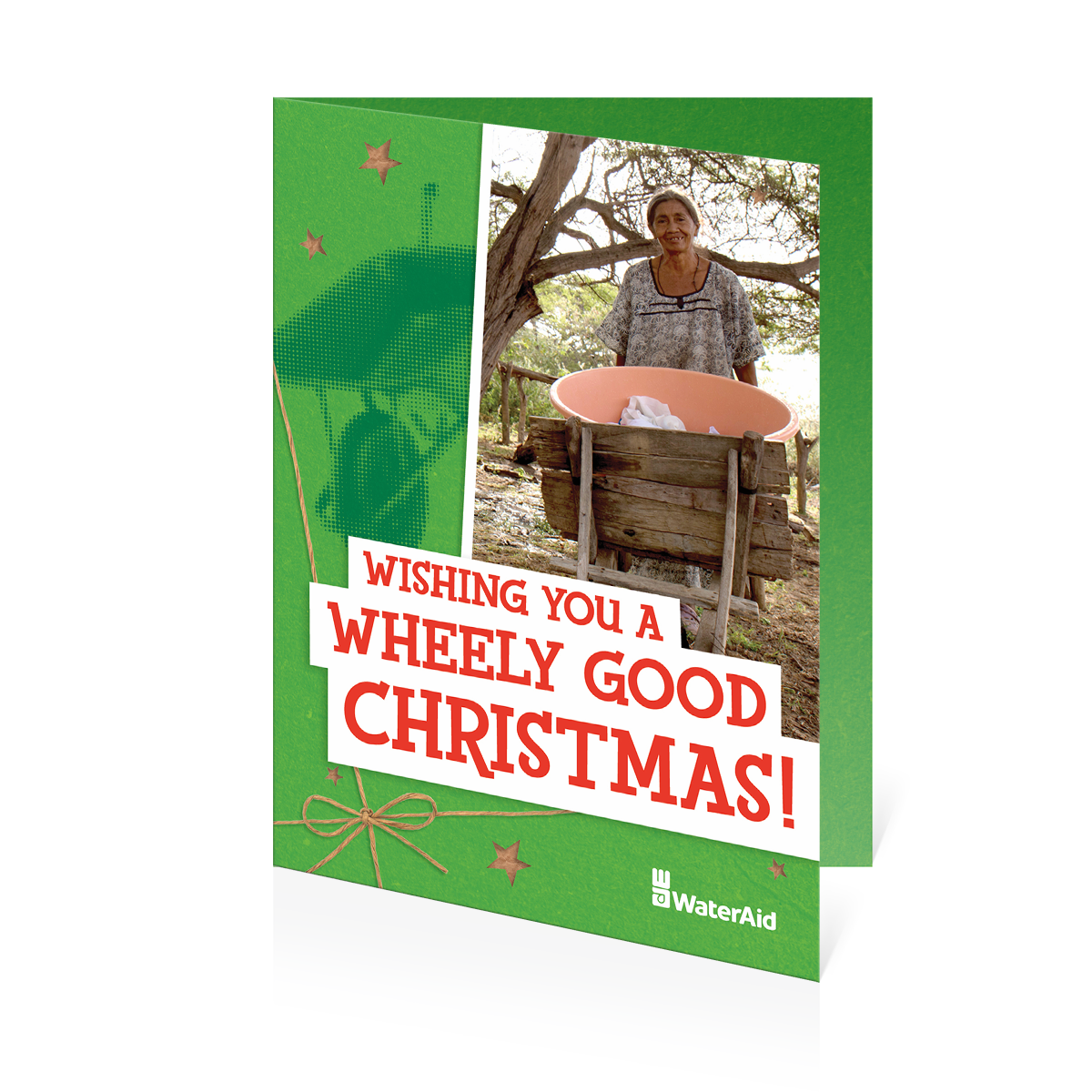 $37 can buy a wheelbarrow (Christmas card)
